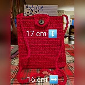 Sold | Crochet bag in red